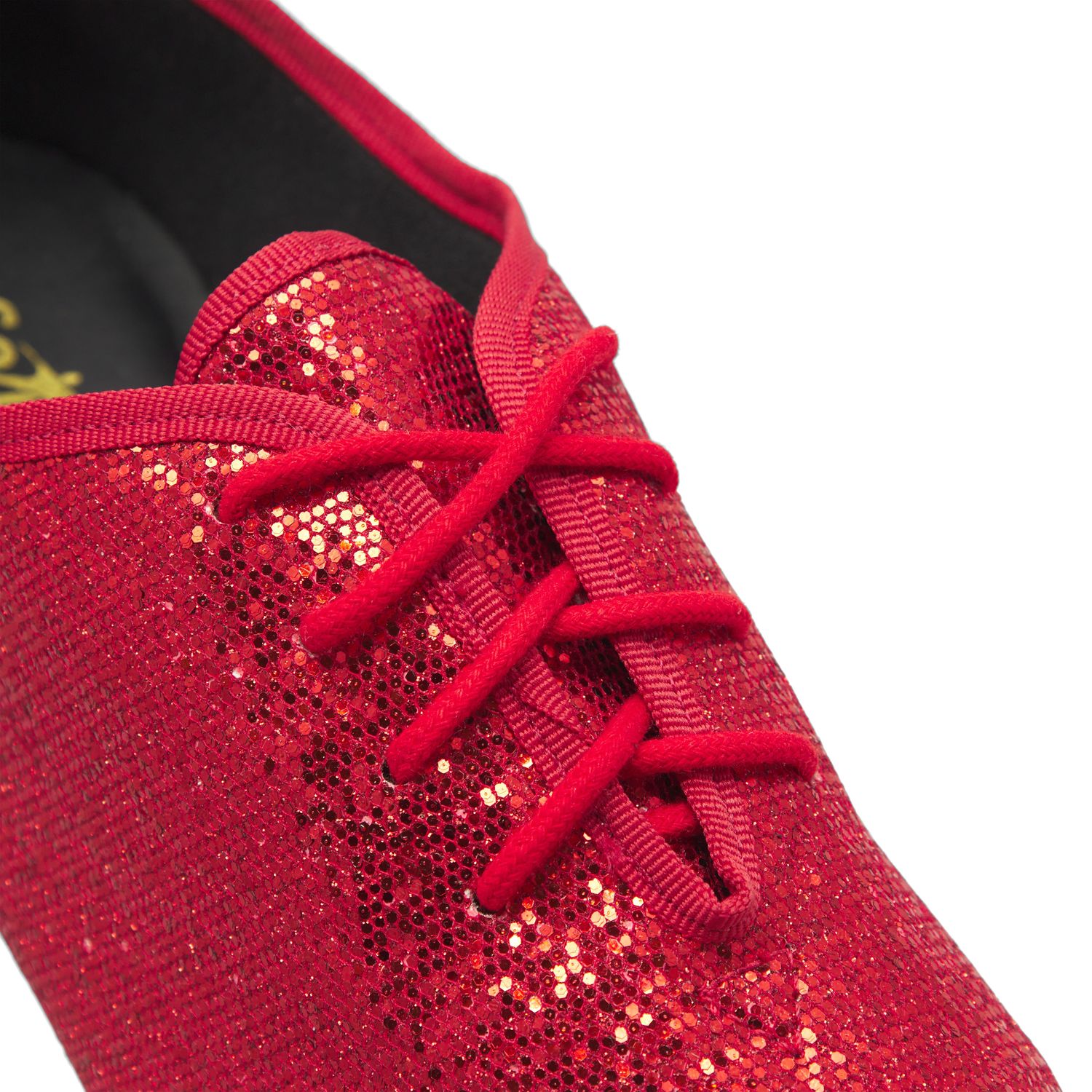  Jazzschuh mit Chromledersohle  rot