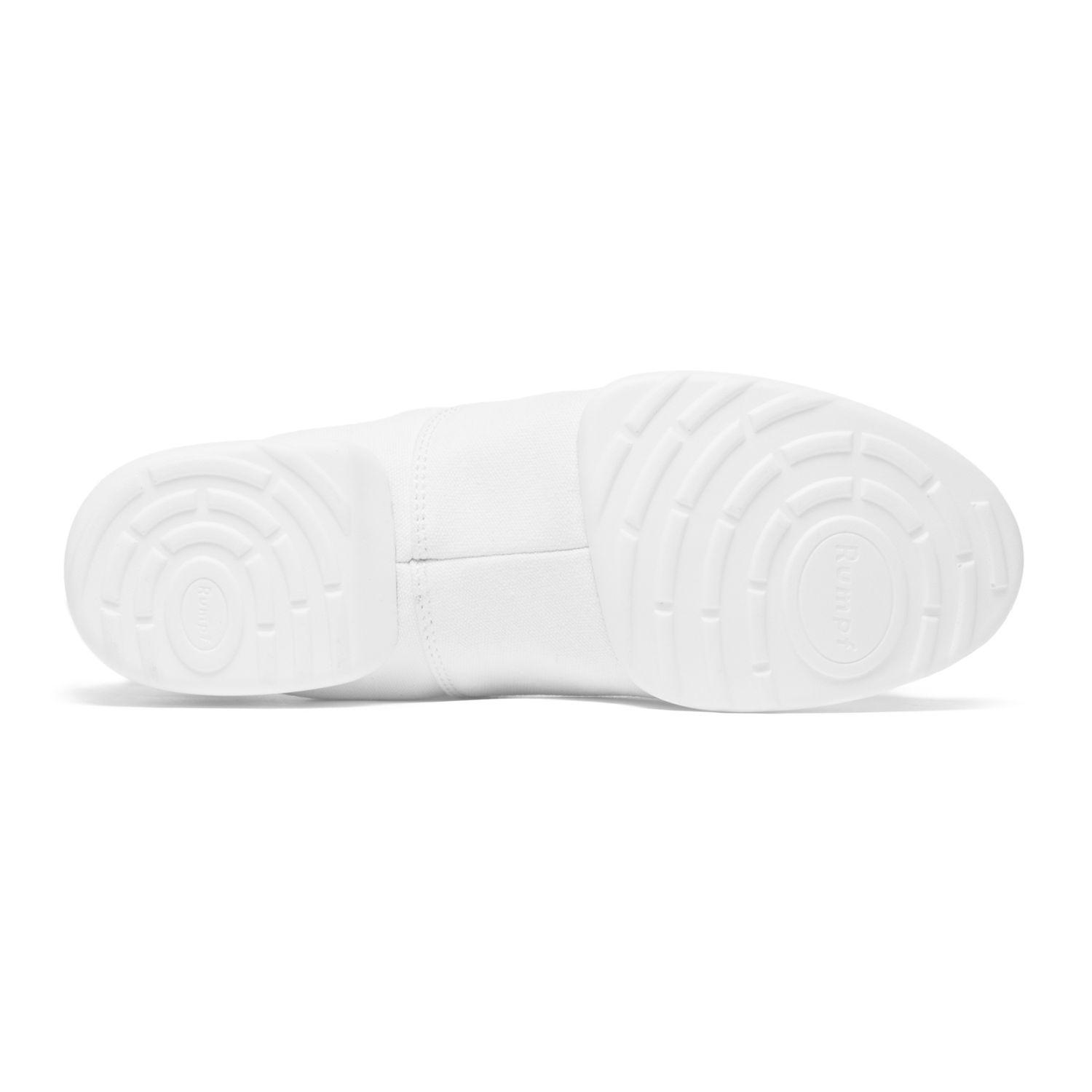 Bee Tanzsneaker vegan aus Leinen mit geteilter Kunststoffsohle weiß