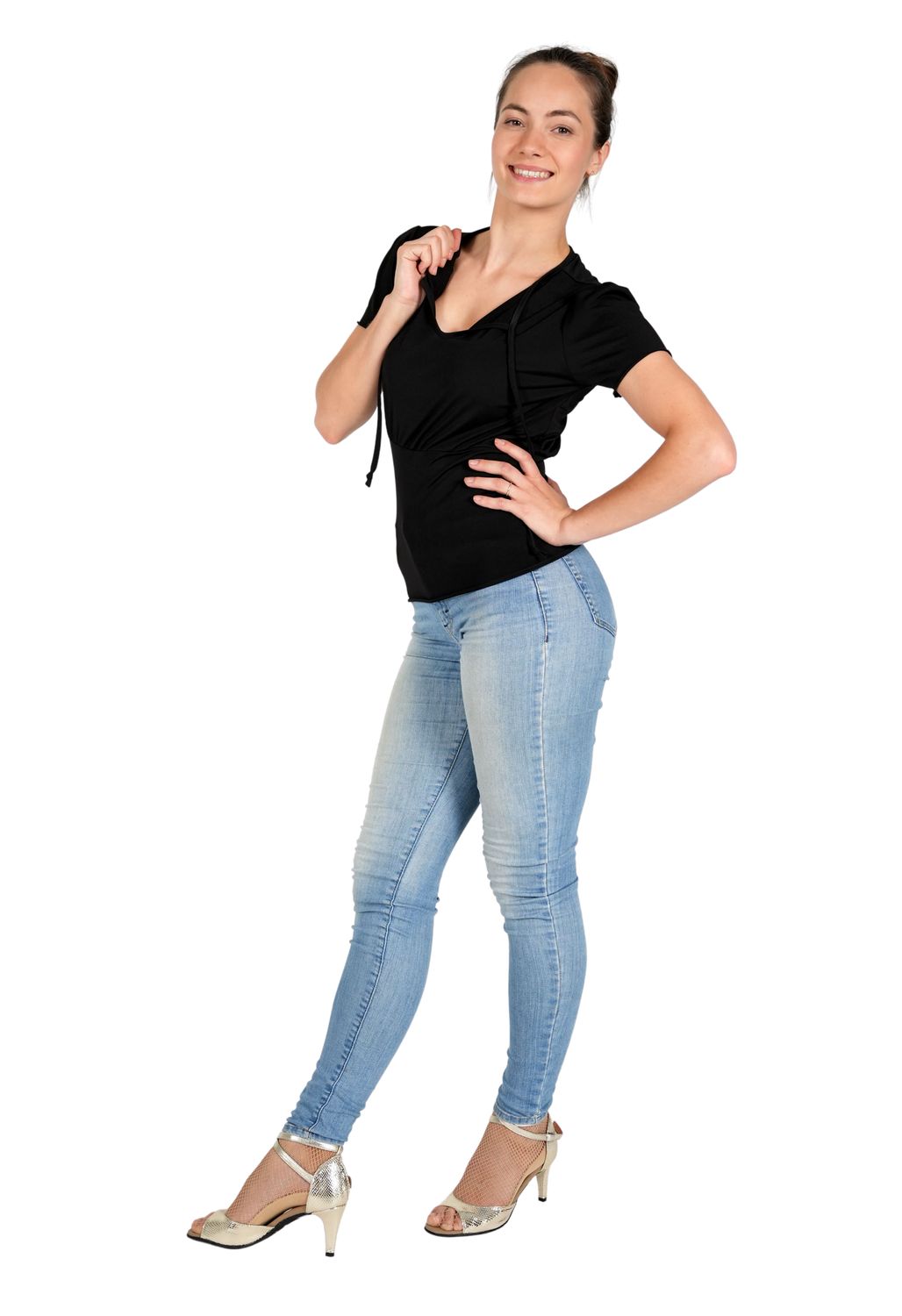 Damen Top Annaba RU5755
