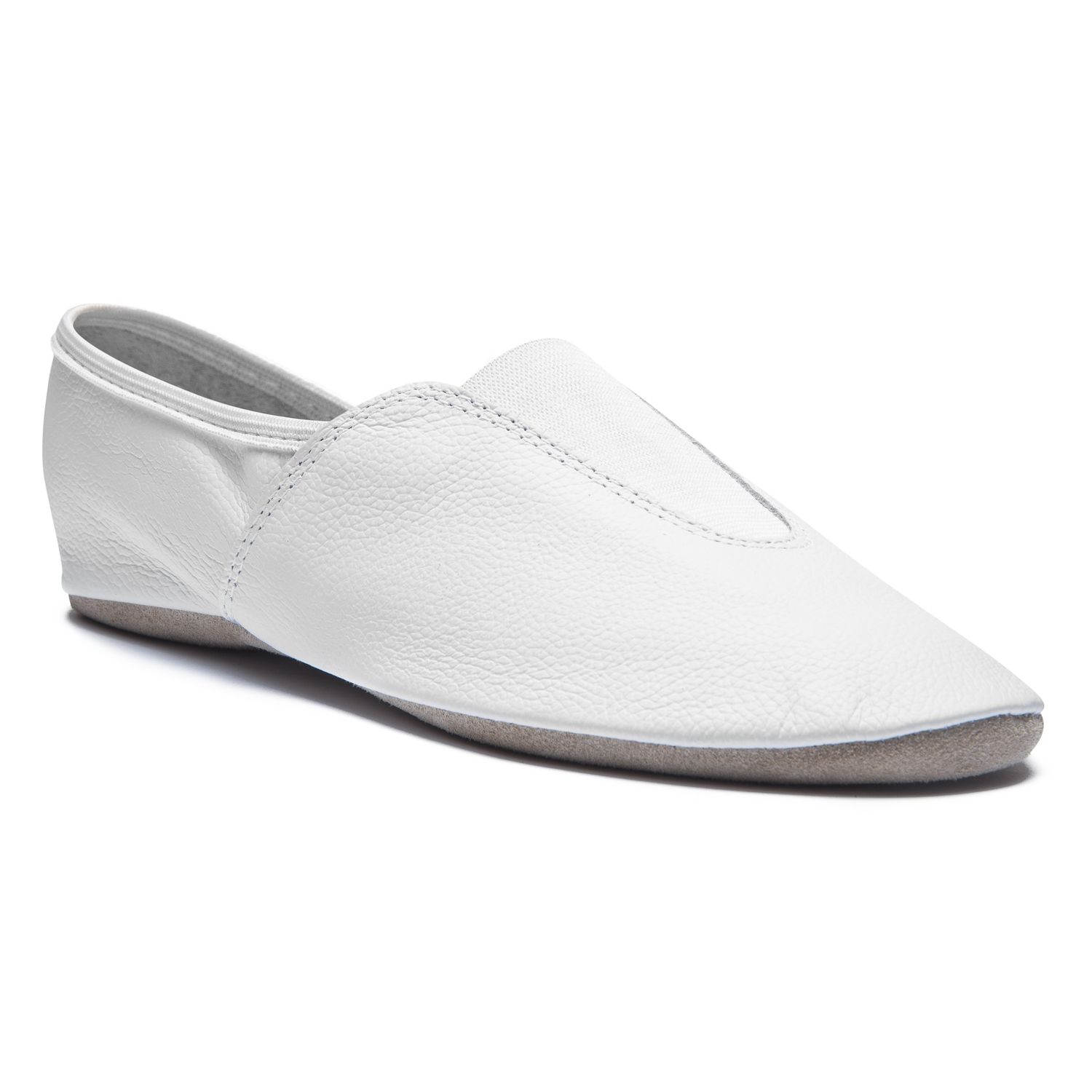 Gymnastikschuhe aus Leder mit ganzer Chromledersohle 1038