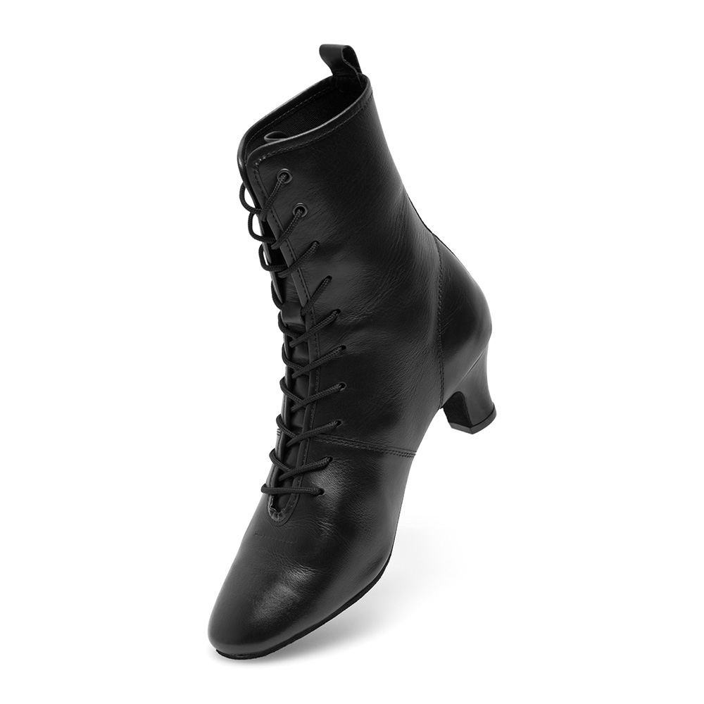 Folklorestiefel mit 5,5 cm Absatz 2322 Folklorestiefel Schwarz