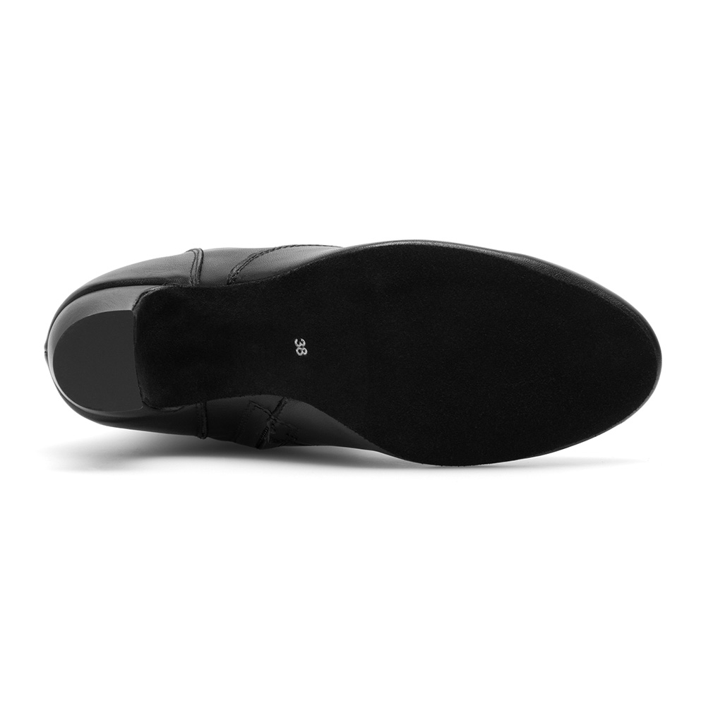 Ruby Can Can Stiefel aus Leder 2318 Can Can Stiefel schwarz