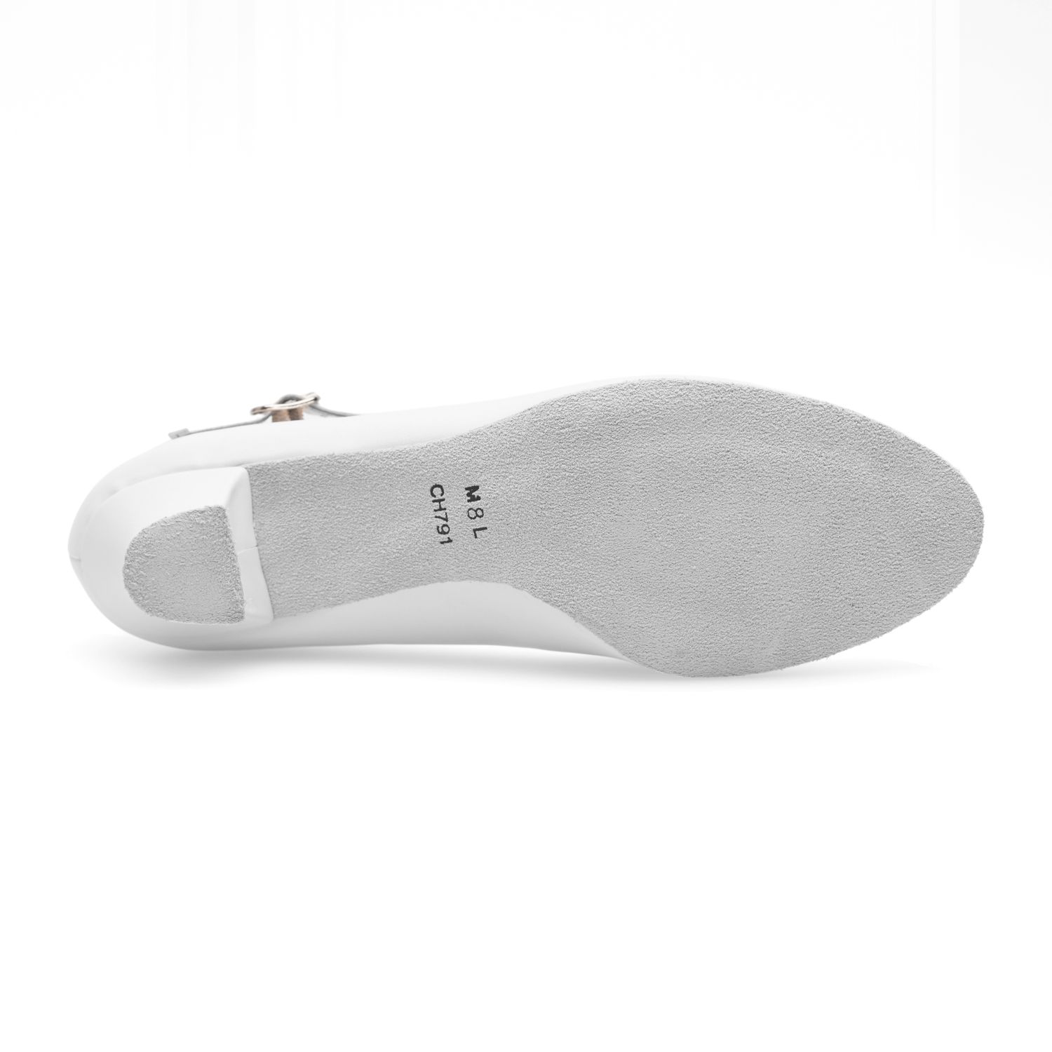 Damen Charakterschuhe Weiß