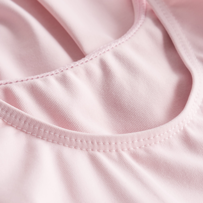 Kinder Trikot mit Röckchen hellpink