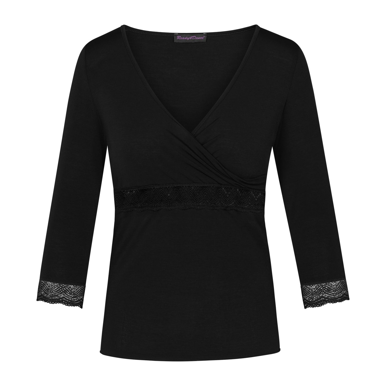 Damen Top mit Spitze Almeria RU5754