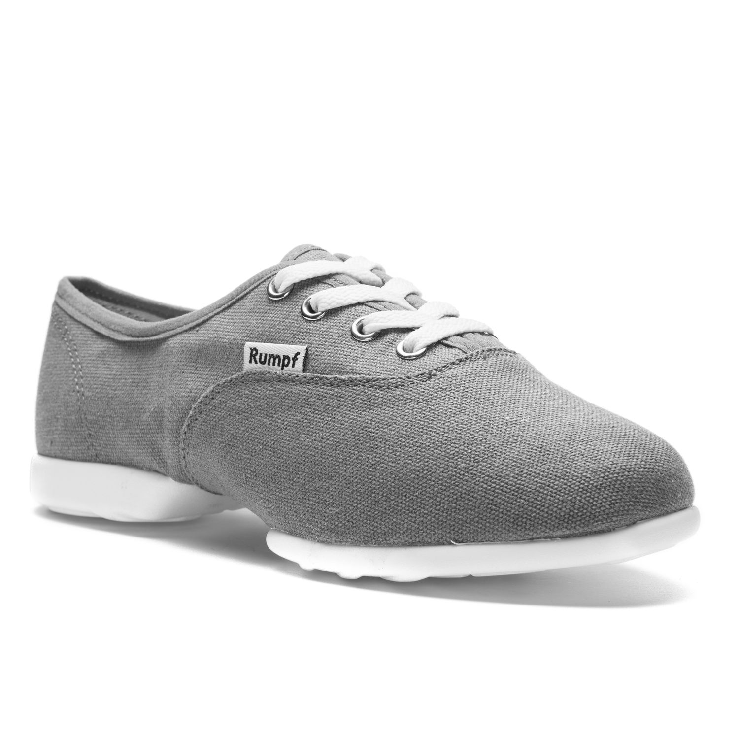 Bee Tanzsneaker vegan aus Leinen mit geteilter Kunststoffsohle 1515 Bee Tanzsneaker vegan aus Leinen mit geteilter Kunststoffsohle grau