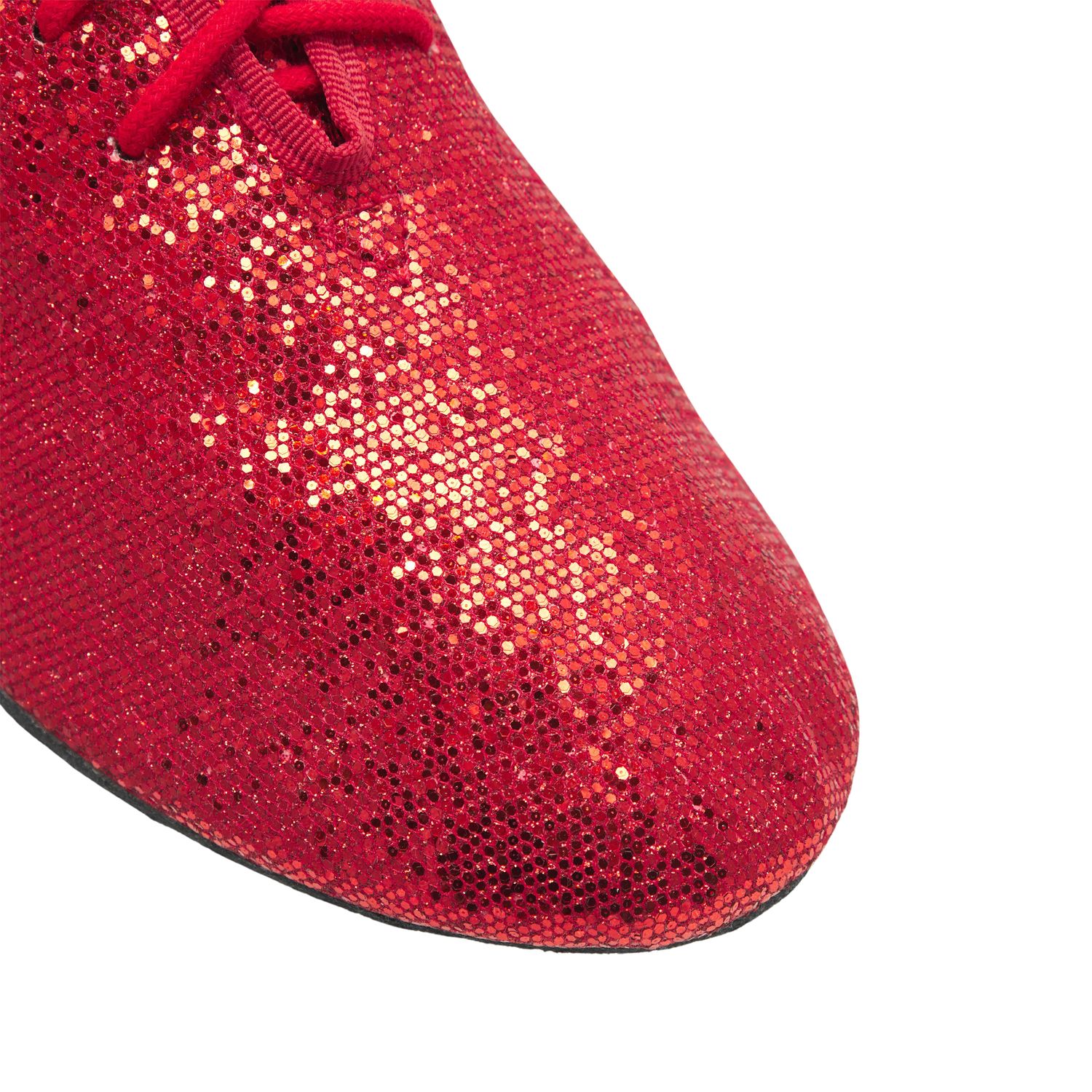  Jazzschuh mit Chromledersohle  rot
