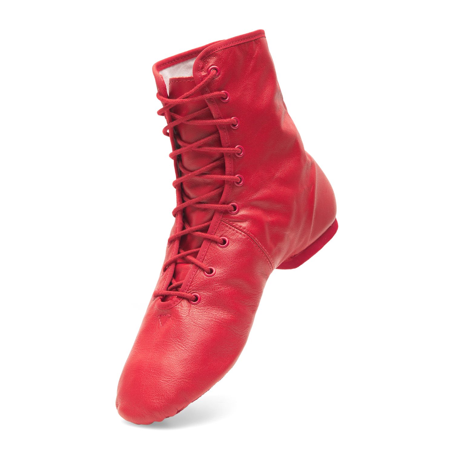 Gardestiefel Hit IV geteilte Chromledersohle  hoher Schaft Rot