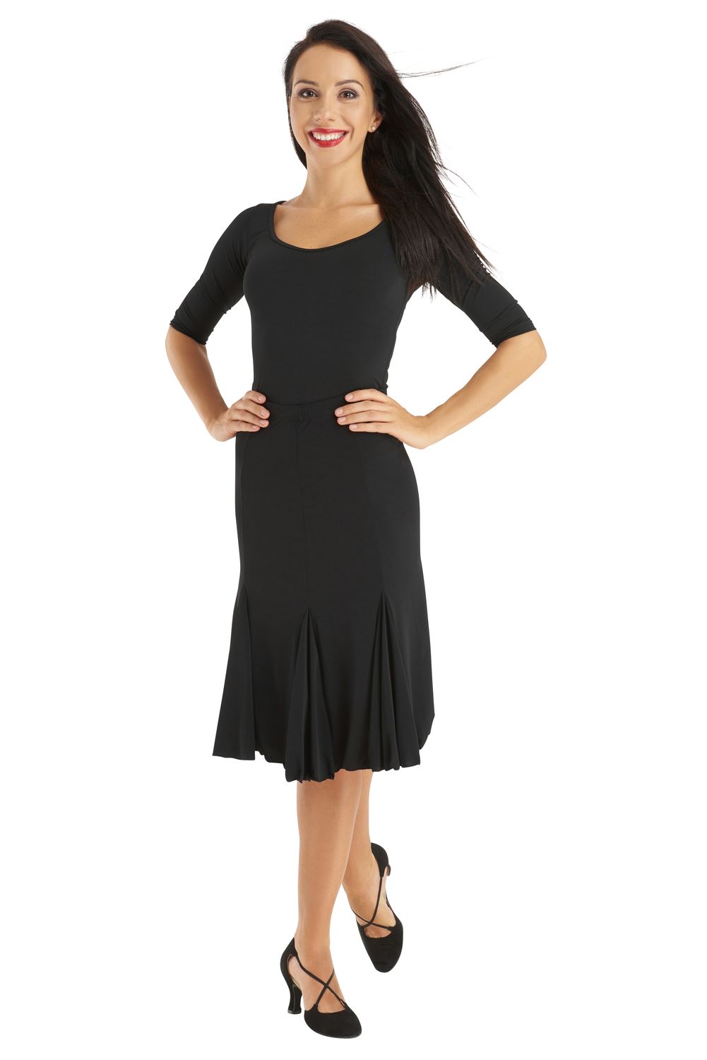 Damen Tanzrock knielang Saragossa RU3778