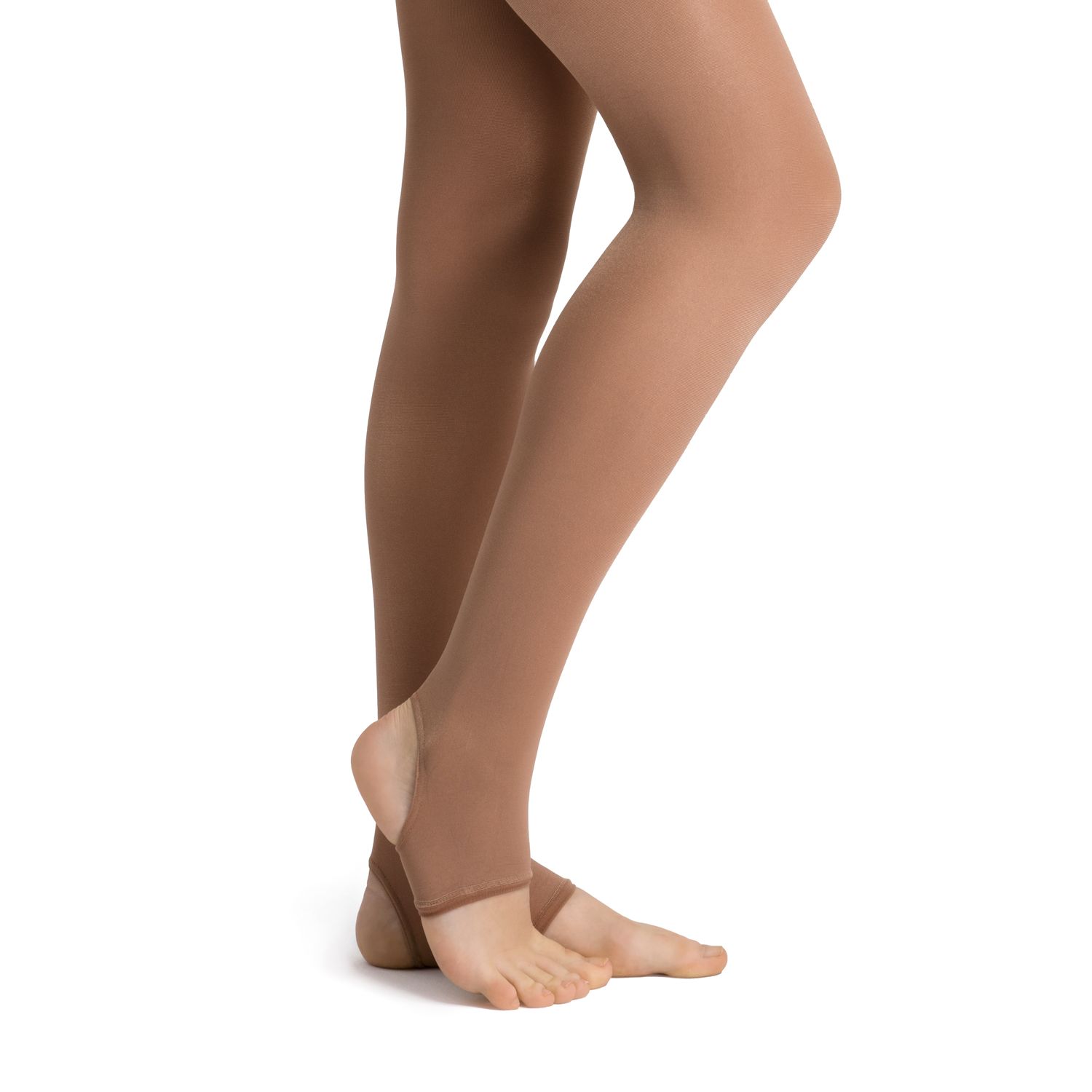 Glanzstrumpfhose mit Steg Stirrup 125
