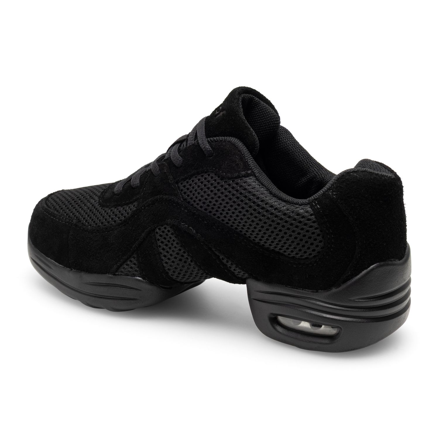 Tanzsneaker Luftpolster Schwarz