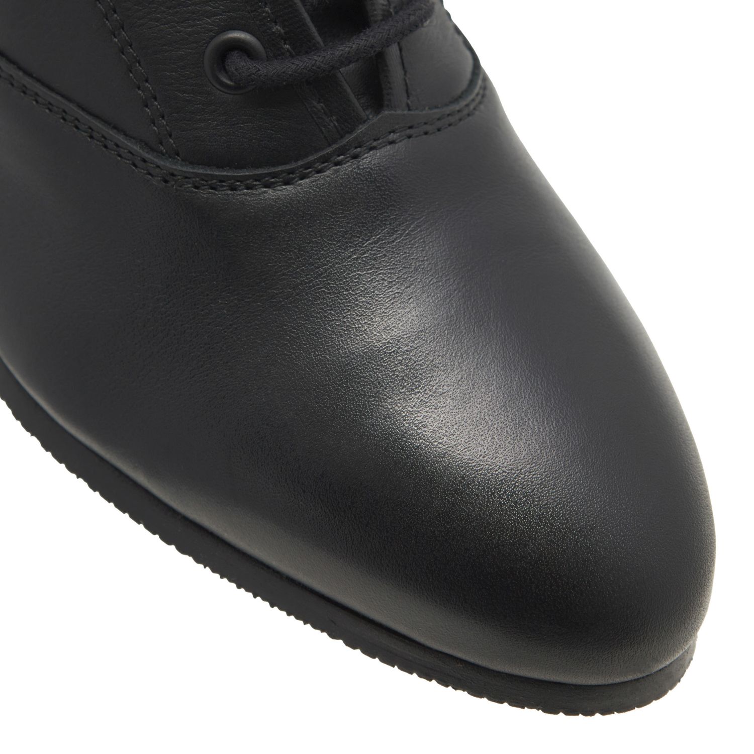 Tanzstiefel aus Leder mit Gummisohle