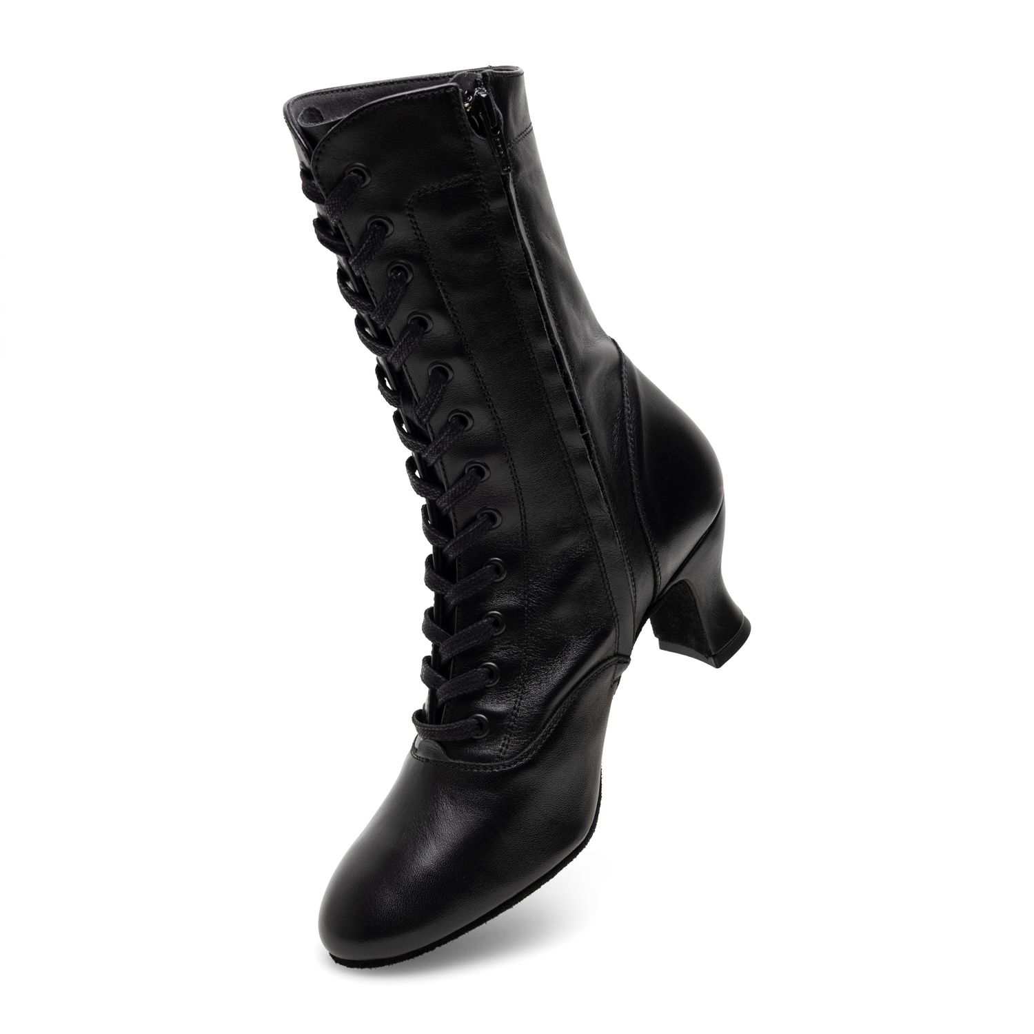 Tanzstiefel mit Absatz 5,5 cm Schwarz