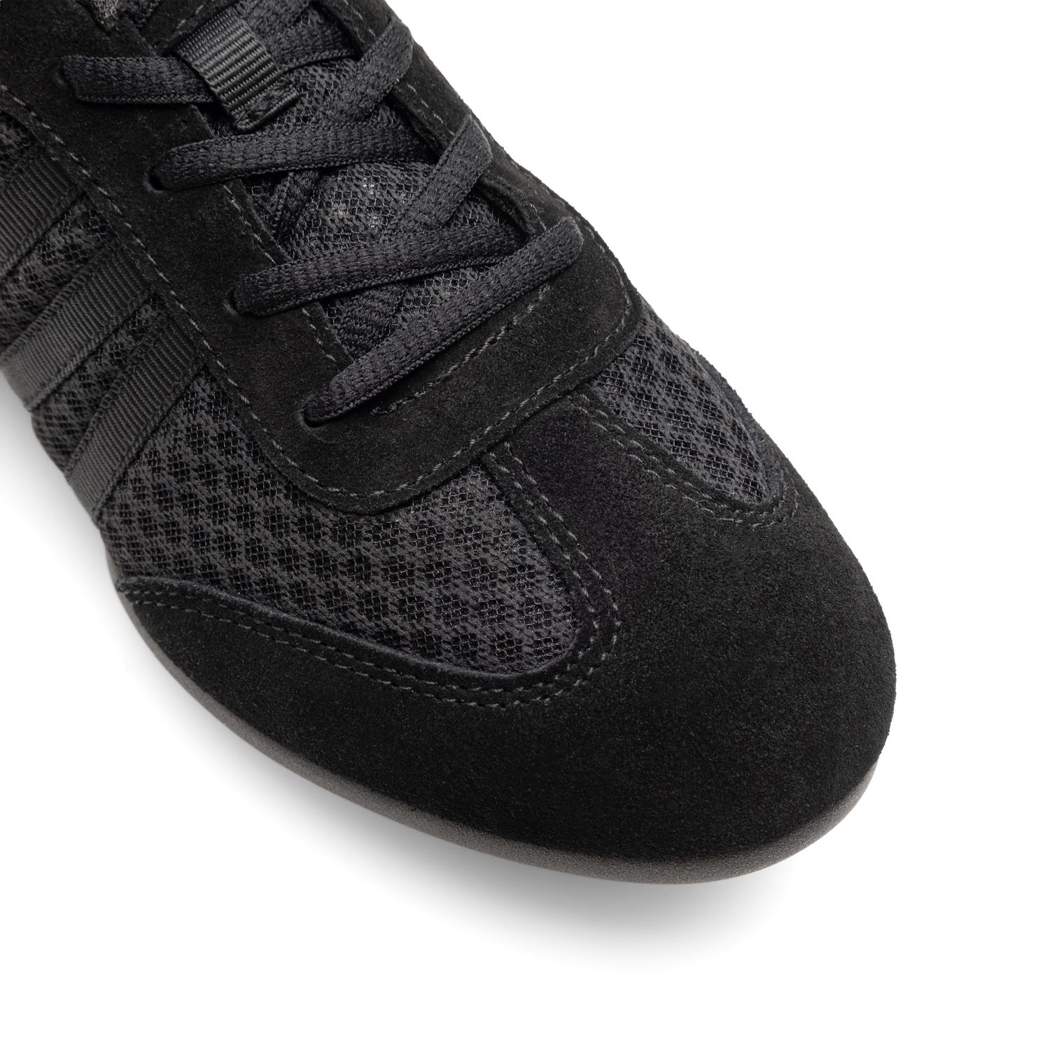 Sneaker mit geteilte PU-Sohle Schwarz