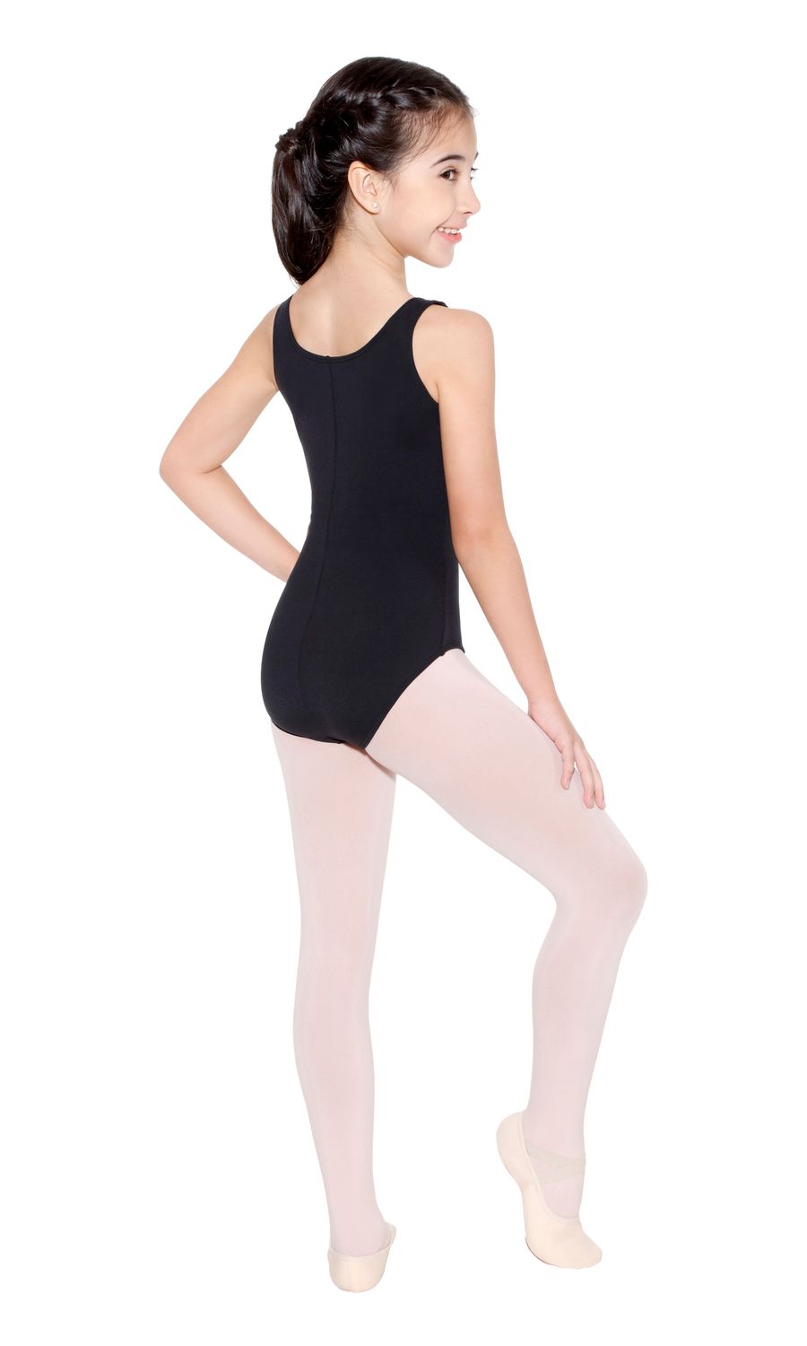 Mädchen Trikot schwarz