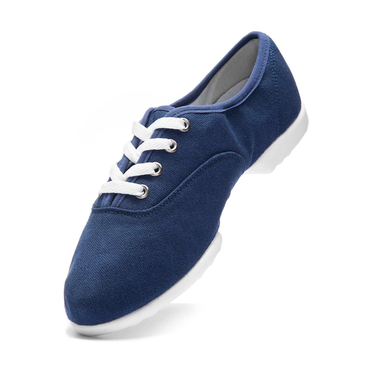 Bee Tanzsneaker vegan aus Leinen mit geteilter Kunststoffsohle 1515 Bee Tanzsneaker vegan aus Leinen mit geteilter Kunststoffsohle navy